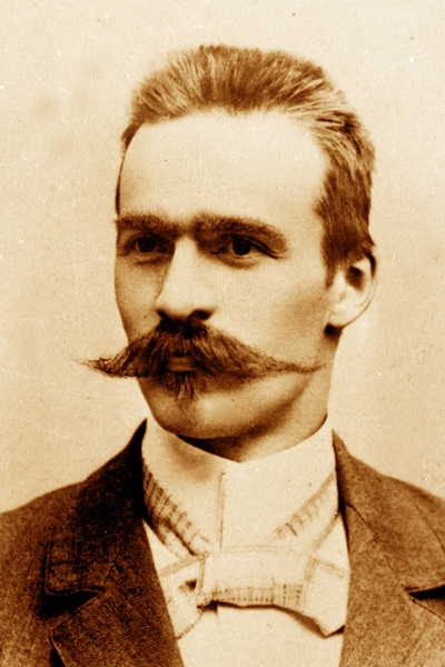 Józef Piłsudski, więziony w 1900 r.