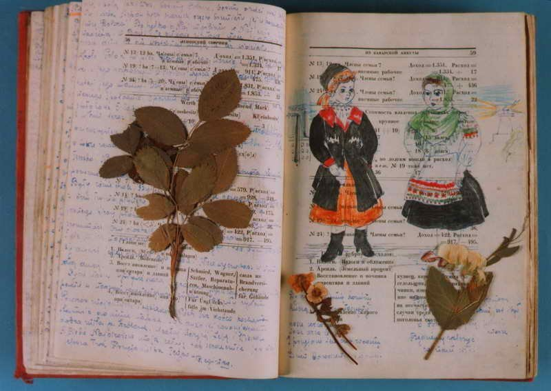 Pamiętnik Reginy Dubiniec prowadzony na kartkach książki