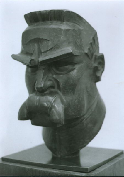 Zbigniew Dunajewski, Józef Piłsudski, 1935, brąz
