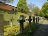Symboliczny cmentarz straconych na stokach Cytadeli Warszawskiej nad Wisłą