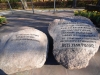 Kamień pamiątkowy pod Krzyżem Romualda Traugutta na miejscu egzekucji członków Rządu Narodowego
