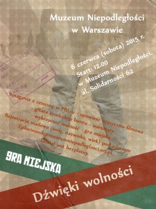 Plakat Gra Miejska kopia