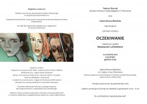 Zaproszenie Oczekiwanie - środek